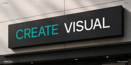 Folare Font Poster 6