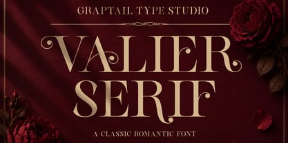 Valier Font Poster 1