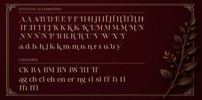 Valier Font Poster 6