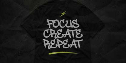 Creigost Font Poster 3