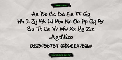 Creigost Font Poster 6