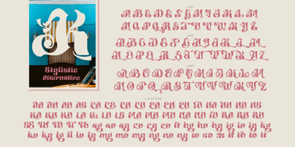 Aslangie Font Poster 9