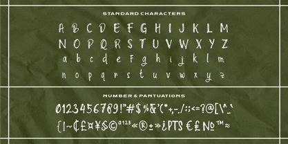 Handory Font Poster 8