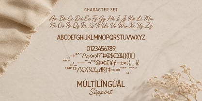 MLTP Rustiga Rose Font Poster 8