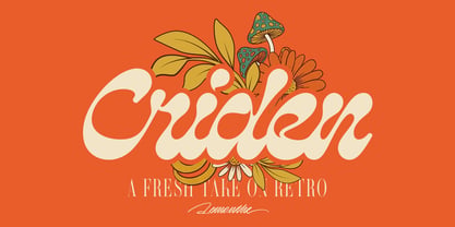 Criden Font Poster 1