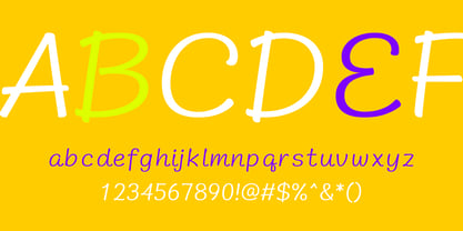 ZFbalance Font Poster 3
