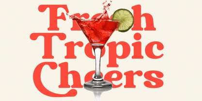 Chigora Display Font Poster 3