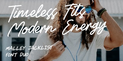 Malley Jacklist Font Poster 5