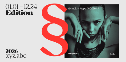 Serfio Font Poster 6