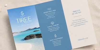 Tiree Font Poster 3