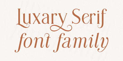 Modern Chic Refined Font Poster 2