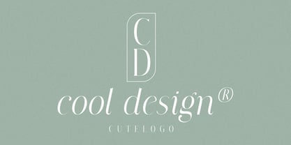 Modern Chic Refined Font Poster 5