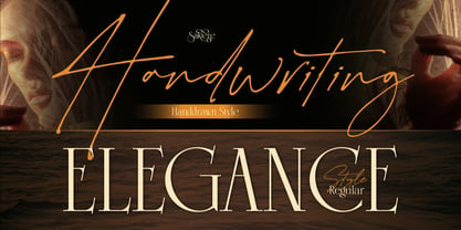 Saktere Font Poster 4