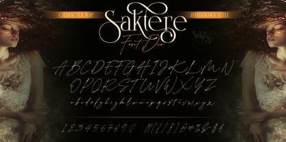 Saktere Font Poster 9