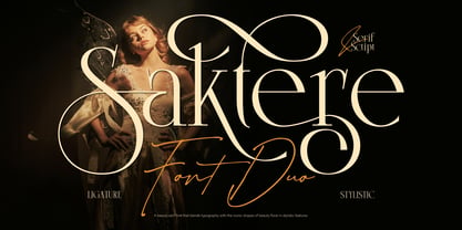 Saktere Font Poster 1