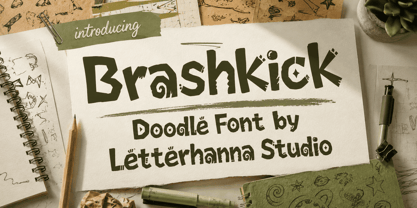 Brashkick Font Poster 1