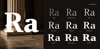 Gracilly Font Poster 4