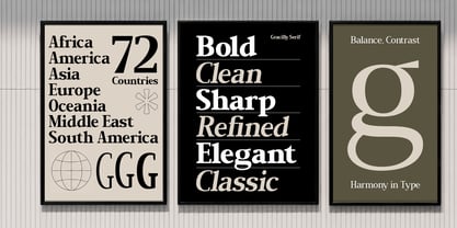 Gracilly Font Poster 13