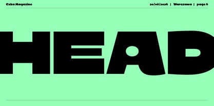 Eska Font Poster 6