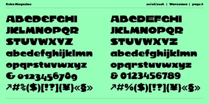 Eska Font Poster 8