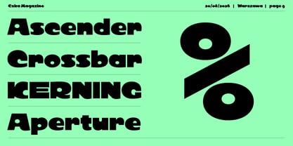 Eska Font Poster 9
