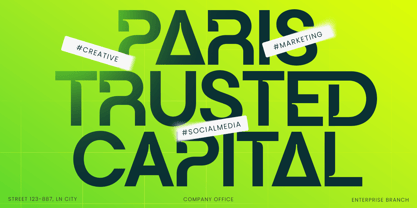 Gafter Font Poster 7