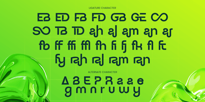 Gafter Font Poster 9