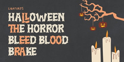 Skullwick Font Poster 9