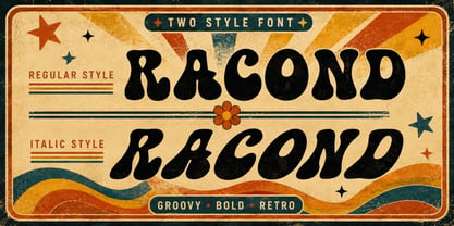 Olygan Retro Font Poster 5