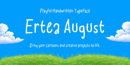 Ertea August Font Poster 1