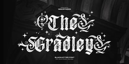 Gradley Font Poster 1