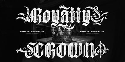 Gradley Font Poster 2