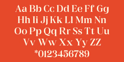 Calira Font Poster 2