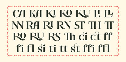 Calira Font Poster 7