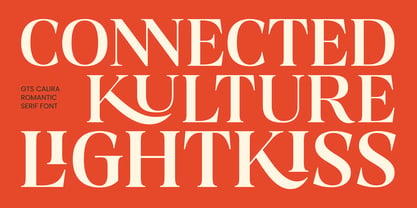 Calira Font Poster 11