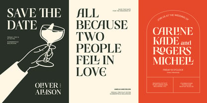 Calira Font Poster 5