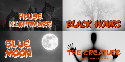 Mystical Horror Collection Font Poster 8