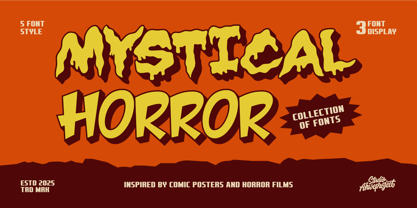 Mystical Horror Collection Font Poster 1