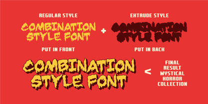 Mystical Horror Collection Font Poster 11