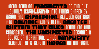 Novaret Font Poster 6