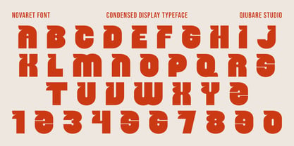 Novaret Font Poster 4