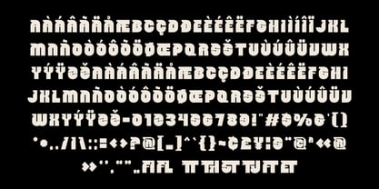 Novaret Font Poster 7