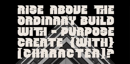 Novaret Font Poster 3