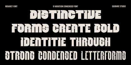 Novaret Font Poster 10