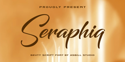 Seraphiq Font Poster 1