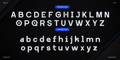 Fazero Font Poster 8