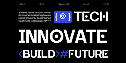 Fazero Font Poster 2