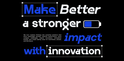 Fazero Font Poster 6