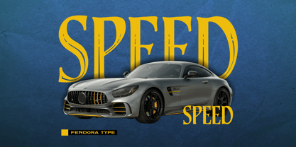 Fendora Font Poster 3