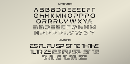 Vestron Font Poster 9